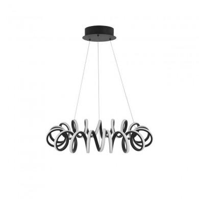 Suspension ZINIA Noir LED 45 W NOVA LUCE 9817461