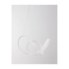 Suspension APUS Blanc LED 45 W NOVA LUCE 9348054