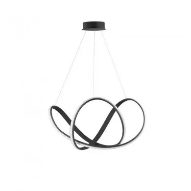 Suspension APUS Noir LED 50 W NOVA LUCE 9348051