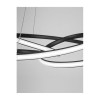 Suspension MENTON Noir LED 43 W NOVA LUCE 9147112