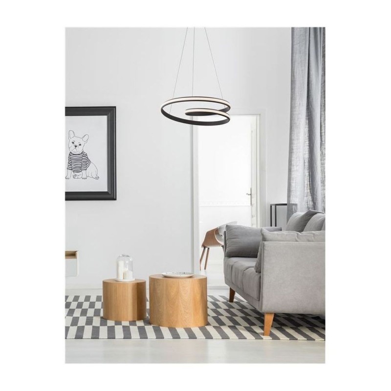 Suspension MALVI Sable Noir LED 32 W NL_9357042 9357042 Suspension MALVI Sable Noir LED 32 W NOVA LUCE 9357042
