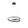 Suspension MALVI Sable Noir LED 32 W NOVA LUCE 9357042