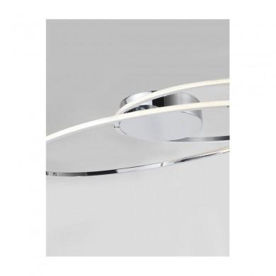 Plafonnier VIAREGGIO Chrome LED 28 W NOVA LUCE 8101203