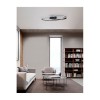 Plafonnier VIAREGGIO Noir LED 28 W NOVA LUCE 9500710