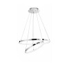 Suspension ARIA Chrome LED 75 W NOVA LUCE 17222003