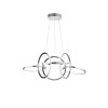 Suspension DANTE Chrome LED 50 W NOVA LUCE 9008012