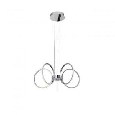 Suspension VALLERTI Chrome LED 31 W NOVA LUCE 81008601