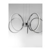 Suspension VALLERTI Chrome LED 31 W NOVA LUCE 81008601