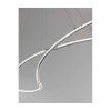 Suspension MARTINO Chrome LED 33 W NOVA LUCE 8101241