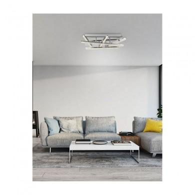 Plafonnier SEVILLE Chrome LED 49 W NOVA LUCE 81006002
