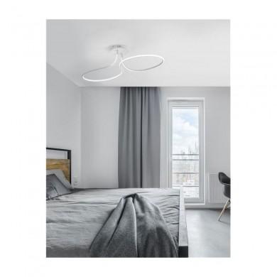 Plafonnier FUNGO Blanc LED 47 W NOVA LUCE 9357087