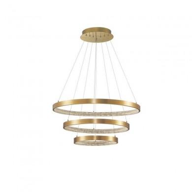 Suspension PRESTON Or Antique LED 112 W NOVA LUCE 9862853