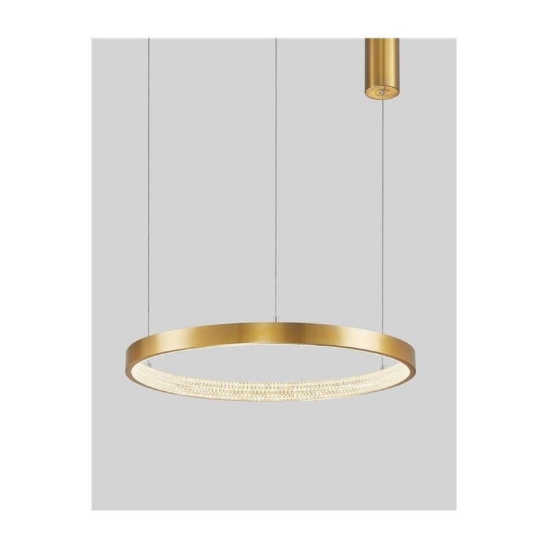 Suspension PRESTON Or Antique LED 37 W NOVA LUCE 9285601