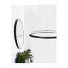 Suspension NAGER Sable Noir LED 29 W NOVA LUCE 9481091