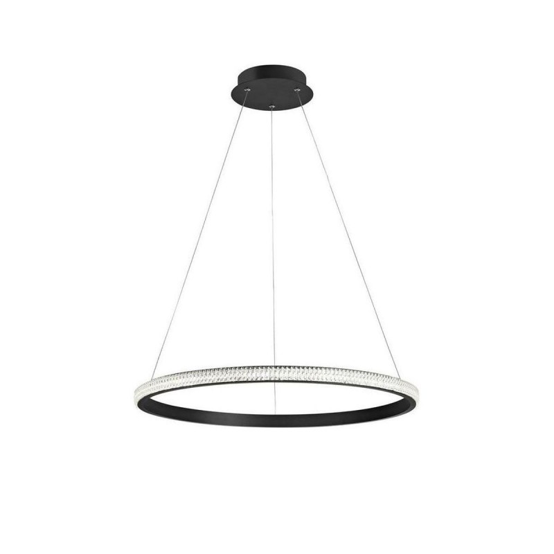 Suspension NAGER Sable Noir LED 29 W NOVA LUCE 9481091