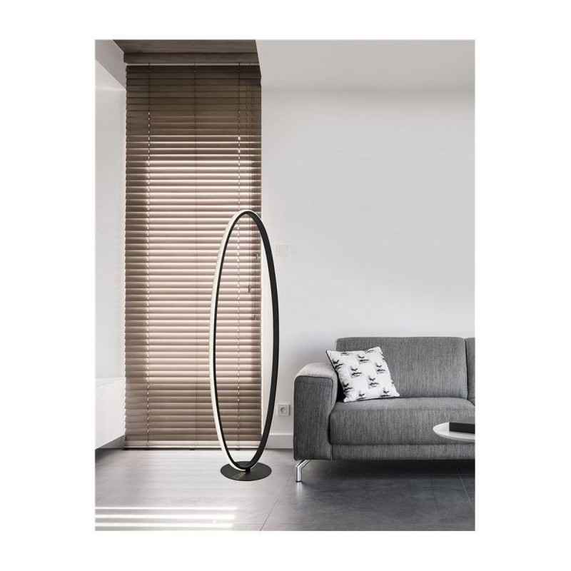 Lampadaire NAGER Sable Noir LED 35 W NOVA LUCE 9481096