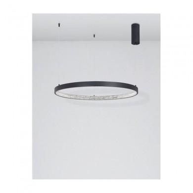 Suspension PRESTON Sable Noir LED 50 W NOVA LUCE 9865180