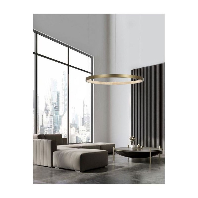 Suspension VEGAS Laiton Antique LED 30 W NOVA LUCE 86016806