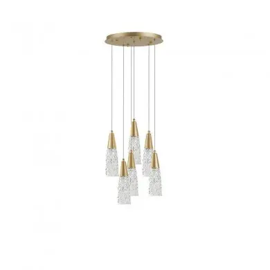 Suspension KOVAC Or LED G9 6x5 W NOVA LUCE 9160196