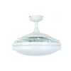 Ventilateur Rétractable Evo2 122cm Blanc Rétractable BOUTICA DESIGN 210930