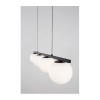 Suspension JOLINE Sable Noir & Blanc LED 32 W NOVA LUCE 9919604