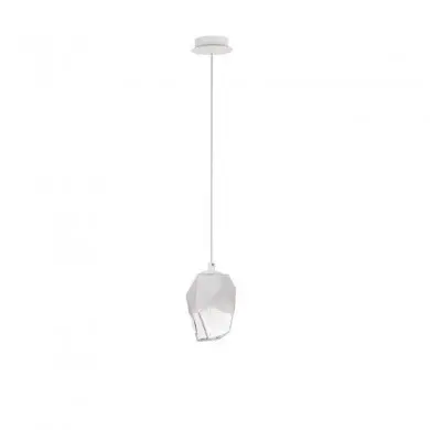 Suspension ICE Blanc LED G9 1x5 W NOVA LUCE 9160231