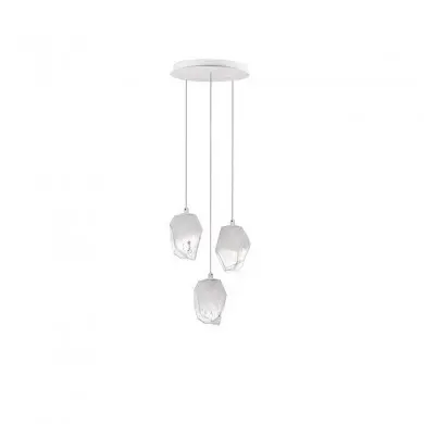 Suspension ICE Blanc LED G9 3x5 W NOVA LUCE 9160233