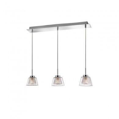 Suspension BOCCALE Transparent LED G9 3x5 W NOVA LUCE 1300301303