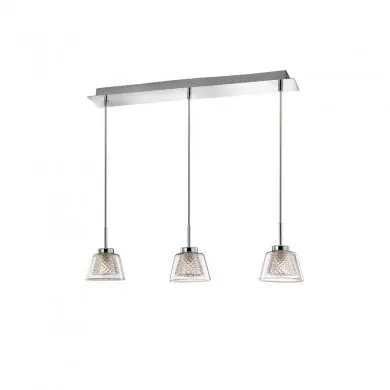 Suspension BOCCALE Transparent LED G9 3x5 W NOVA LUCE 1300301303