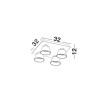 Plafonnier BOCCALE Transparent LED G9 4x5 W NOVA LUCE 1300301304