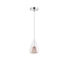 Suspension HUGO Transparent & Rose Or LED G9 1x5 W NOVA LUCE 1600200501