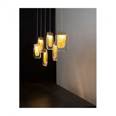 Suspension GRANI Or LED 24 W NOVA LUCE 9160286