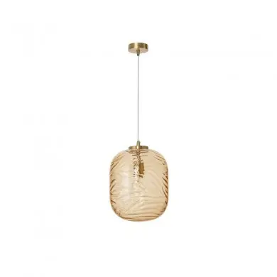 Suspension FICATO Laiton & Champagne LED E27 1x12 W L24,5 NOVA LUCE 9988247