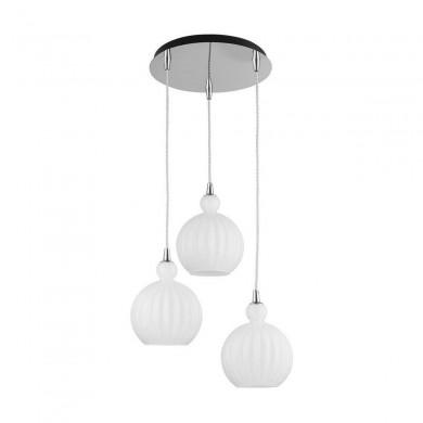 Suspension ODELL Opale LED E27 3x5 W NOVA LUCE 9190882