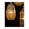 Suspension ZARLEY Laiton & Champagne LED E27 3x12 W NOVA LUCE 9066032