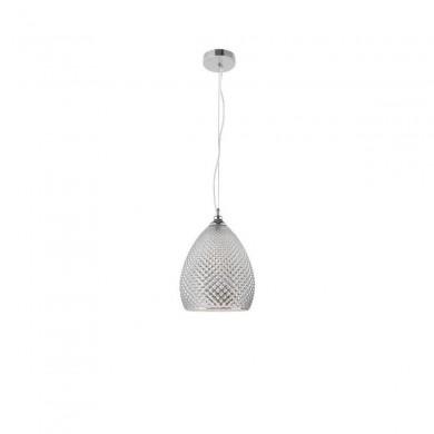 Suspension BOHO Chrome LED E27 1x12 W L24 NOVA LUCE 8040601