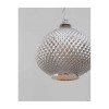 Suspension BOHO Chrome LED E27 1x12 W L28 NOVA LUCE 8040201