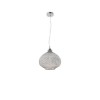 Suspension BOHO Chrome LED E27 1x12 W L28 NOVA LUCE 8040201