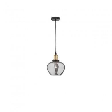 Suspension CEDRO Fumé, Bronze & Noir LED E27 1x12 W NOVA LUCE 8436403