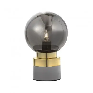 Lampe JULIET Chrome & Or LED E14 1x5 W NOVA LUCE 9010264