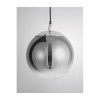 Suspension Boule FICATO Fumé & Chrome LED E27 1x12 W L20 NOVA LUCE 9080200