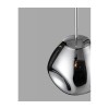 Suspension LAVA Chrome LED E27 1x12 W L25 NOVA LUCE 9190402