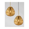 Suspension LAVA Or LED E27 1x12 W L25 NOVA LUCE 9190403