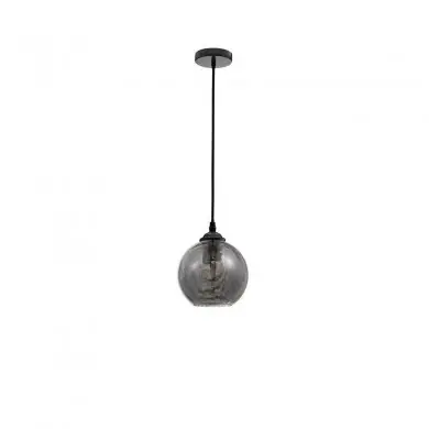 Suspension ADELINA Fumé LED E27 1x12 W NOVA LUCE 8436401