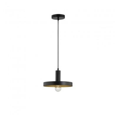 Suspension GARNI Or & Noir LED E27 1x12 W NOVA LUCE 9417053