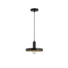 Suspension GARNI Or & Noir LED E27 1x12 W NOVA LUCE 9417053