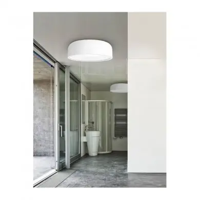 Plafonnier PERLETO Blanc Mat LED E27 3x10 W NOVA LUCE 526805