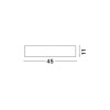 Plafonnier FINEZZA Blanc Mat LED E27 4x10 W NOVA LUCE 8218401