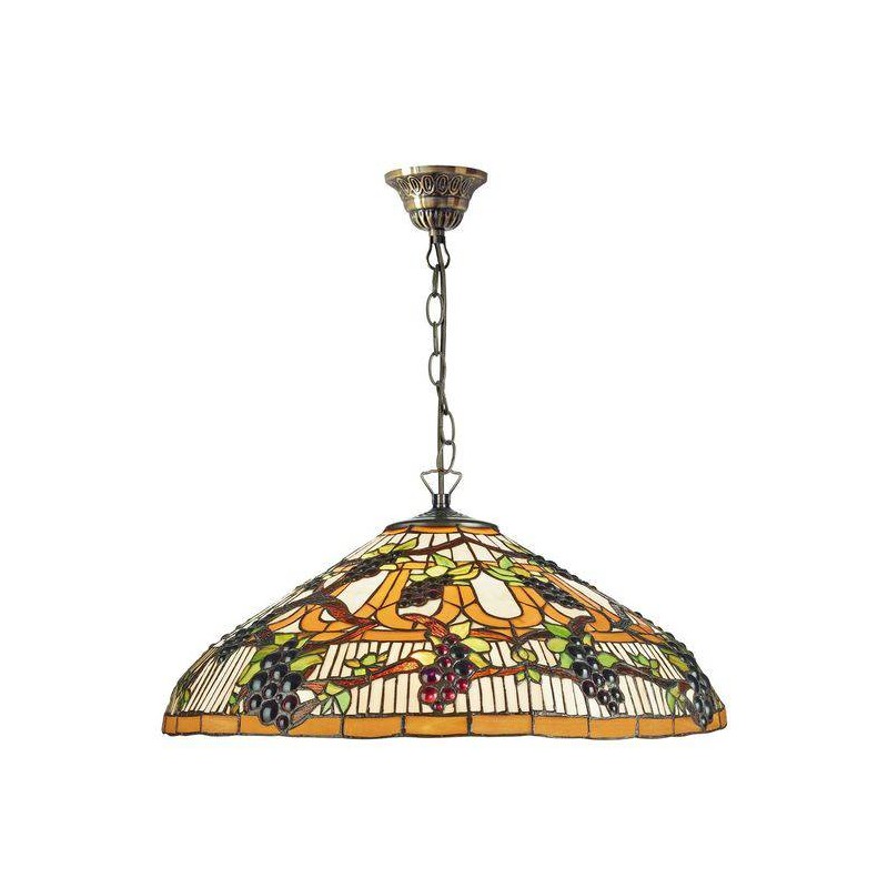 Suspension Tiffany VIGNE 2xE27 D55 AT_55961_C2 55961+C2 Suspension Tiffany VIGNE 2xE27 D55 MYTIFFANY 55961+C2