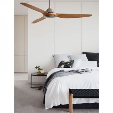 Ventilateur de plafond Type A 152cm Chromé Teck BEA_211010 211010 Ventilateur de plafond Type A 152cm Chromé Teck BOUTICA DESIGN 211010